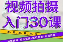 宋大大《视频拍摄入门30课》