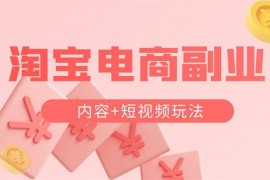 淘宝副业派《内容+短视频玩法》