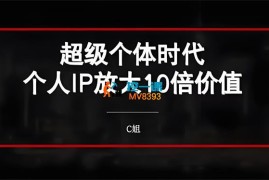 C姐《双域闭环落地实操课》