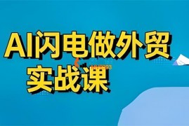 大卫《2025AI闪电做外贸实战课》