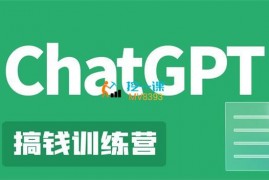 郝宇《ChatGPT变现训练营》