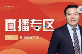 任泽平《泽平宏观直播》