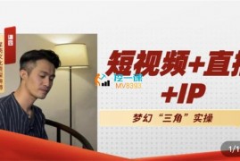 谦四《短视频直播运营及IP孵化实操》