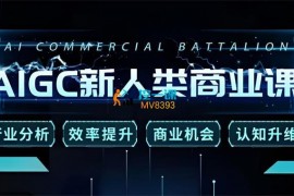 张诗童《AIGC新人类商业课》