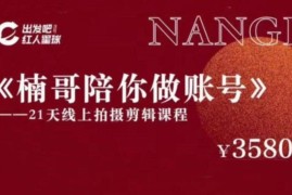 王楠《21天‬陪你做账号》