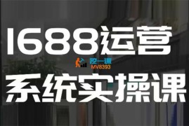 杭州小默《1688高阶运营系统实操课》