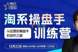 子幽《淘系操盘手训练营》