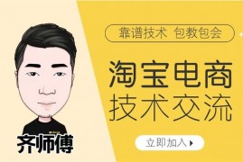 齐师傅电商《淘宝电商技术VIP》
