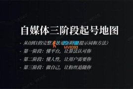 钱叔《自媒体实战系列课程》