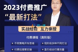 互力《淘宝金牌全系列2023最新付费打法》