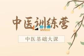 潘毅《中医训练营》