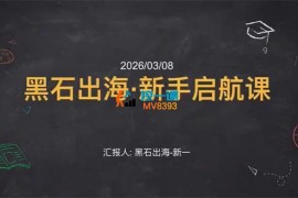 新一《黑石出海·新手启航课》