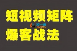 倪学强《企业短视频矩阵爆客战法线上课程》