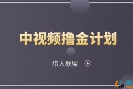 猎人联盟《中视频撸金计划》