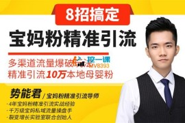 势能君《宝妈私域流量操盘手训练营》
