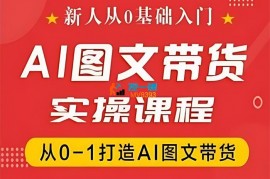 海涛《零基础玩转抖音AI图文带货》