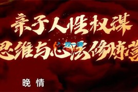 晚晴《亲子人性权谋思维与心法修炼营》