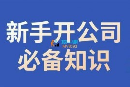 小辉《新手开公司必备知识》