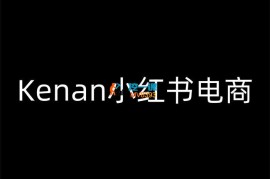 Kenan《小红书电商教程》