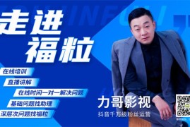 众筹：力哥影视·福粒短视频创作知识