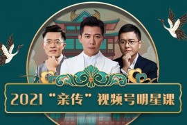 智多星《2021“亲传”视频号明星课》