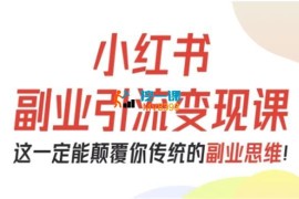 小红书精准吸粉变现课程