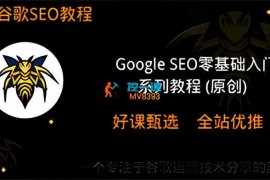 谷歌优化师部落《Google SEO零基础入门教程》