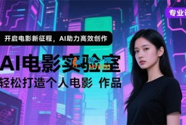 铭兰《AI电影实验室》