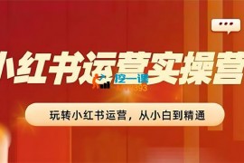 桔梗《2024小红书运营实操营》