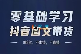 米晨《2024图文带货全流程实操》