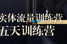 诸葛文化《实体老板流量训练营》