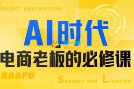 武彬《AI时代电商老板的必修课》