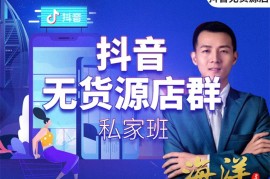 海洋《抖音小店无货源店群私家班》