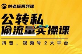 群响《公转私偷流量实操课》