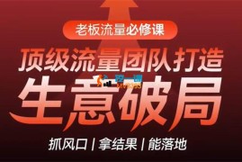 陈艳《老板必修流量课》
