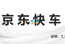 七哥《2025京东推广课（原快车课）》