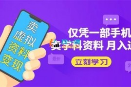 紫阳《卖高考资料月入过万》