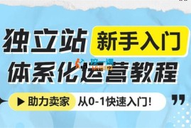 Yuki《独立站新手入门体系化运营教程》