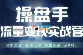 青创张萌《操盘手流量实战变现营》