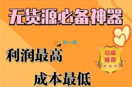 心平《闲鱼无货源利润翻倍必备神器》