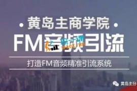 黄岛主：喜马拉雅FM引流特训营1.0