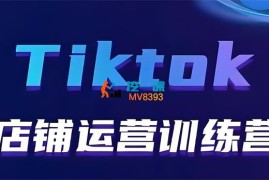 跨境无疆《Tiktok店铺运营从入门到精通训练营》