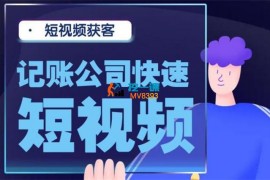 大孔《记账公司财税快速短视频获客》