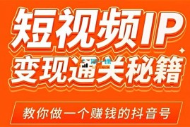 网红校长《短视频IP变现通关秘籍》