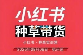 刘校长《小红书种草带货实训营9月8日杭州线下课录音》