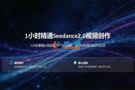 雀景《1小时精通Seedance2.0视频创作》