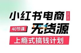 顾颖《小红书电商无货源》