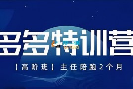 纪主任《多多特训营高阶班9月13日更新》