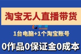 老虚《淘宝无人直播电商保姆式教程》