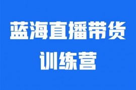 盗坤《蓝海直播带货训练营第4期》